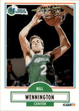 1990 NBA Bill Wennington Fleer Card #44