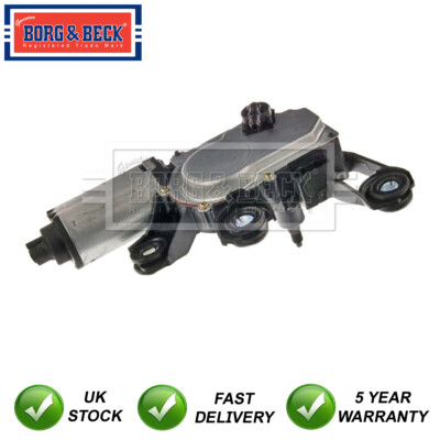 Windscreen Wiper Motor Rear Borg & Beck Fits Audi A3 A4 Q5 Q7 8R0955711C