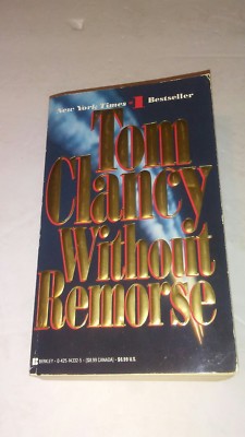 Ein Jack Ryan Roman : Without Remorse 6 Von Tom Clancy (1994, Taschenbuch)