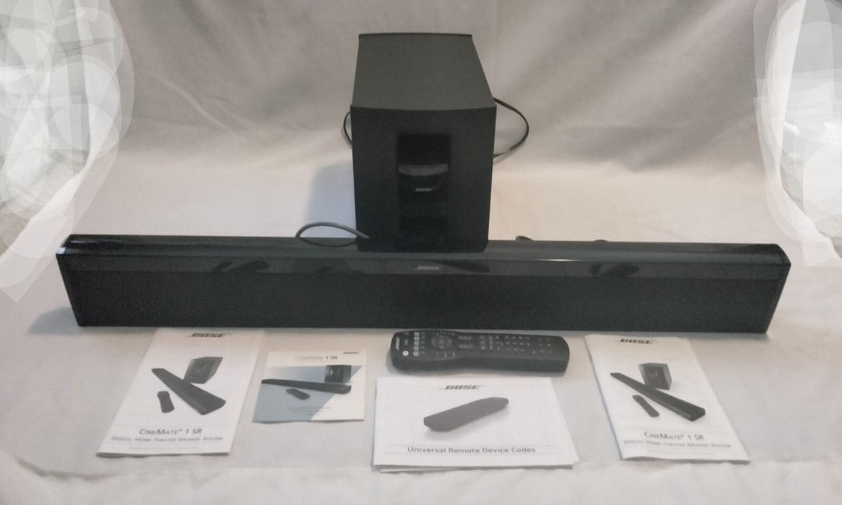 Bose Cinemate 1 SR Home Theater Speaker System - With Remote Bose Cinemate 1 SR Home Theater Speaker System - With Remote