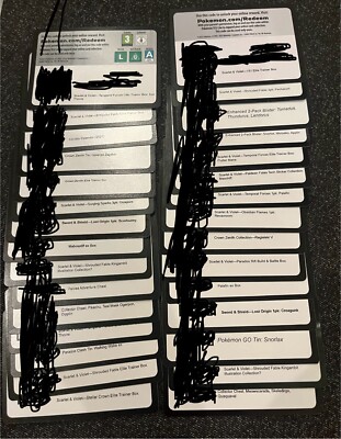 PREMIUM CODES!! 30 Card Lot. Pokémon Live Unused Code Cards. 