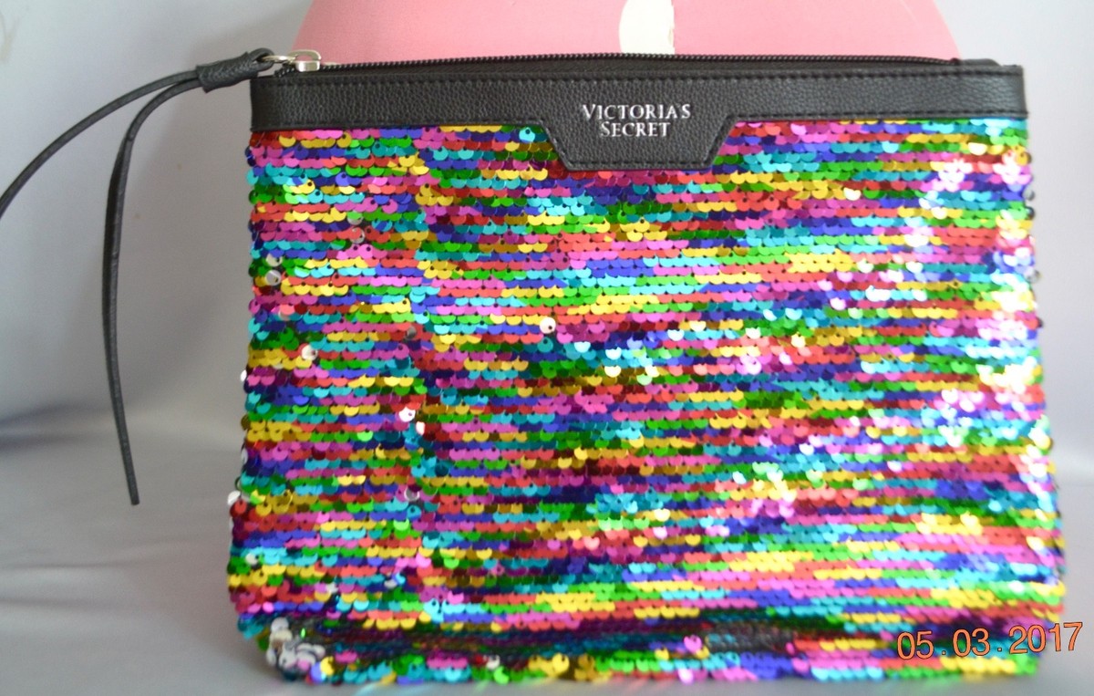 バッグ Risa BOTTEGA VENETA FLIP SEQUINS SHOU Victorias Secret FLIP SEQUINS BLING Carrie All Pouch Wristlet Bag