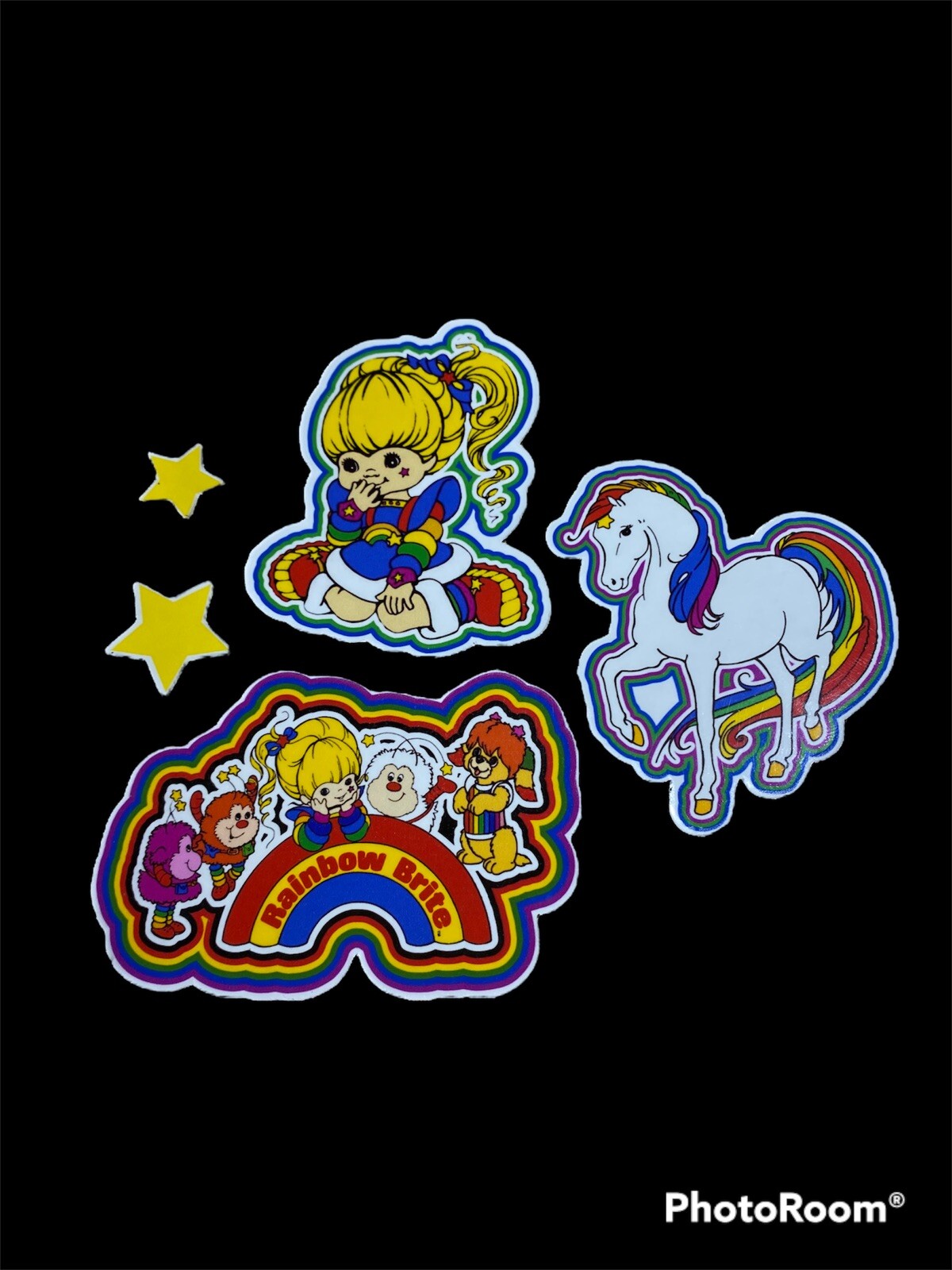 Rainbow Brite Magnet Lot of 5 Star Twink Color Kids Starlite # 1 | eBay