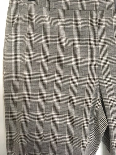 M&S BLACK MIX SMART STRAIGHT OFFICE / WORK TROUSERS BNWT SIZE 8 R REGULAR GIFT - Picture 6 of 6