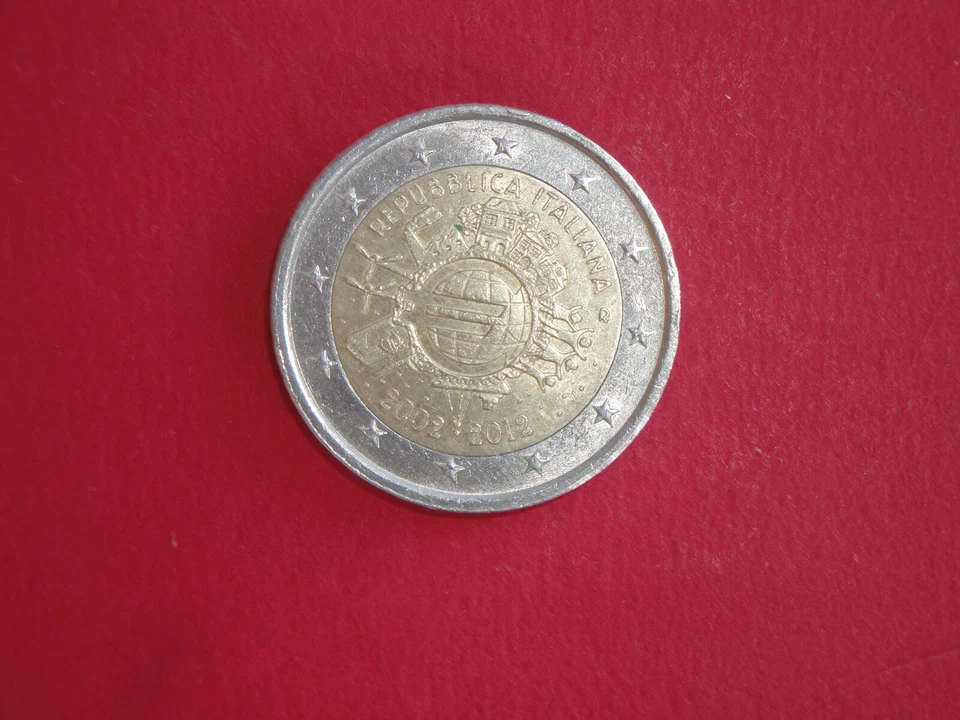 2 euros Italie 2012 - 10 ans de l'euro - Photo 1/1
