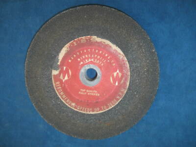 Vintage ''Wissota'' 7 x 1 x  1'' GRINDING WHEEL..Top Quality..Fully Vitrified 
