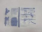 1980's GI JOE ARAH COBRA RAGE VEHICLE BLUEPRINTS INSTRUCTIONS ORIGINAL