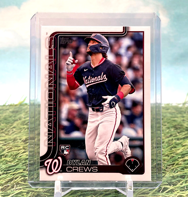 2025 Topps Dylan Crews #74 Rookie (RC) Washington Nationals | eBay