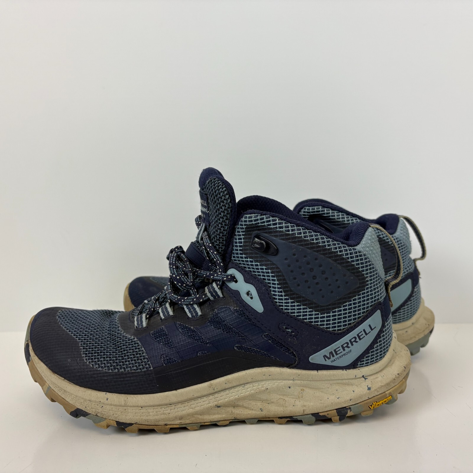 Merrell Antora 3 Mid scarpe da trekking donna taglia 8 5 blu impermeabili