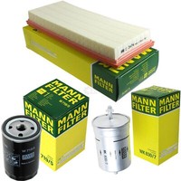 Mann-Filter Paket FüR VW Golf I Cabriolet 155 1.8 Kaefer 19E 1G1 GTI 1.3 1G2 165