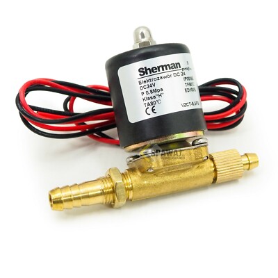 Sherman  Gas Magnetventil 24V 42V 230V AC DC MIG/MAG WIG/TIG Schweißmaschinen