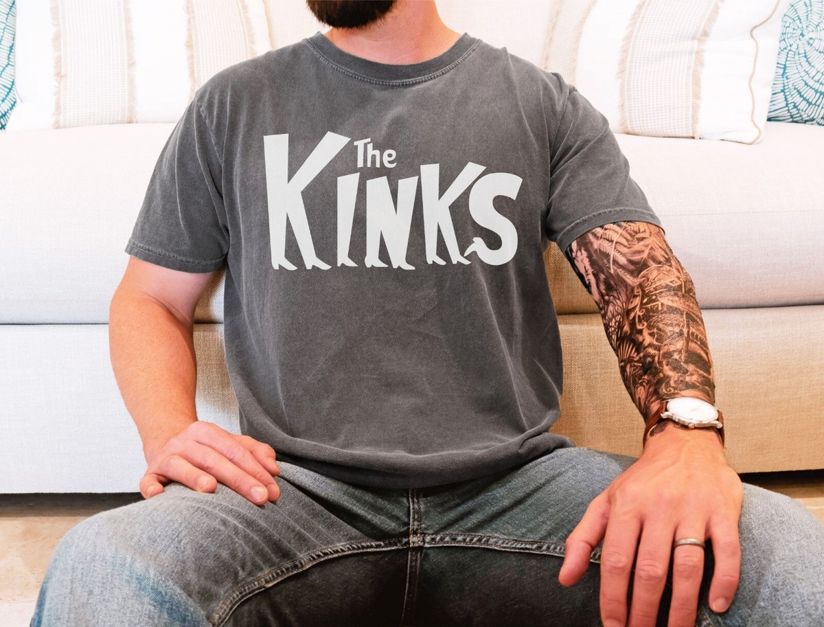 The Kinks T-Shirt 70s English Rock Band Legend on Comfort Colors 