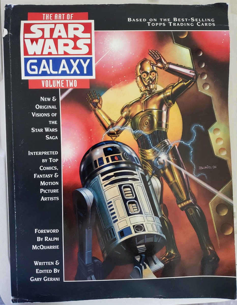 THE ART OF STAR WARS GALAXY VOLUME TWO Boris Vallejo Topps Card