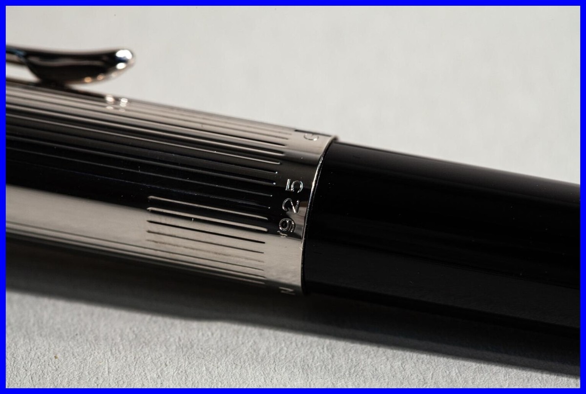 1992er Pelikan M730 & K730 + D730, im Etui 925 Silber & 18C
