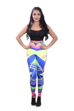 Leggings Colombianos con Faja Interna y Powernet 6009-2