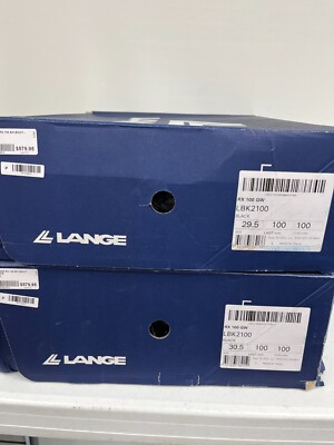 Lange RX 100 GW Ski Boot NIB '22/23 Men's Size 29.5 MP,30.5 MP