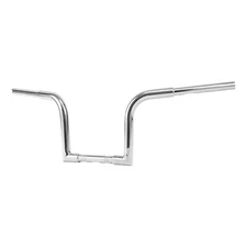 Chrome 1'' Fat Handlebar 10" Rise Ape Hanger Fit For Harley Sportster XL Softail