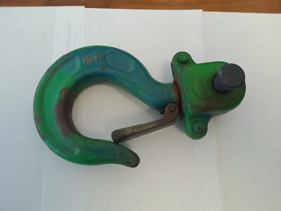 Unbranded Heavy-Duty Self-Locking Swivel Hook for Hoisting and Rigging