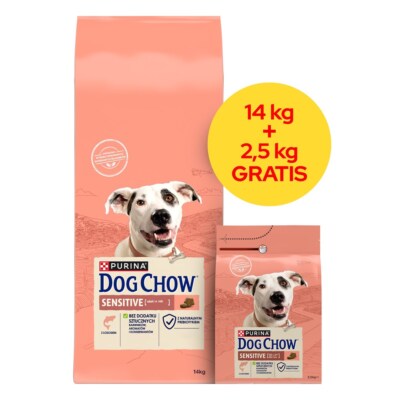 8445291655249 PURINA Dog Chow Sensitive Salmon - trockenfutter für Hunde - 14 + 