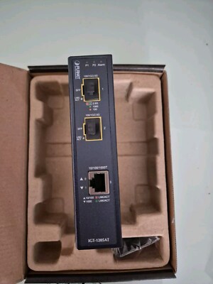Planet IGT-1205AT - Industrial 1 ETH to 2 SFP Konverter