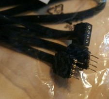 Lot 2x MSI 1 to 2 RGB LED Extension Y Cable 80cm OEM k10-3008239-v03,ORIGINAL