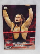 Bo Dallas 2018 Topps WWE #13 RAW NM Wrestling Superstar Trading Card