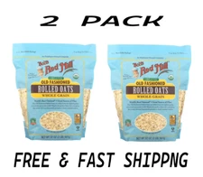 Bob's Red Mill, Old Fashioned Rolled Oats, Organic, 32 oz (2 PACK)