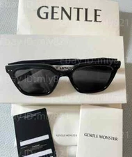 GentleMonster Sunglasses Nubo 01 Black Frame Black Lenses