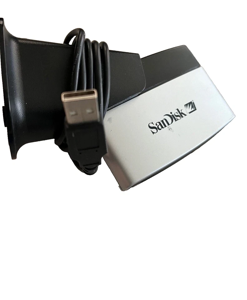 SanDisk ImageMate 8-in-1 SDDR-88 P#20-90-00114 USB 2.0 Hi-Speed Card Reader EUC - Image 4 of 4