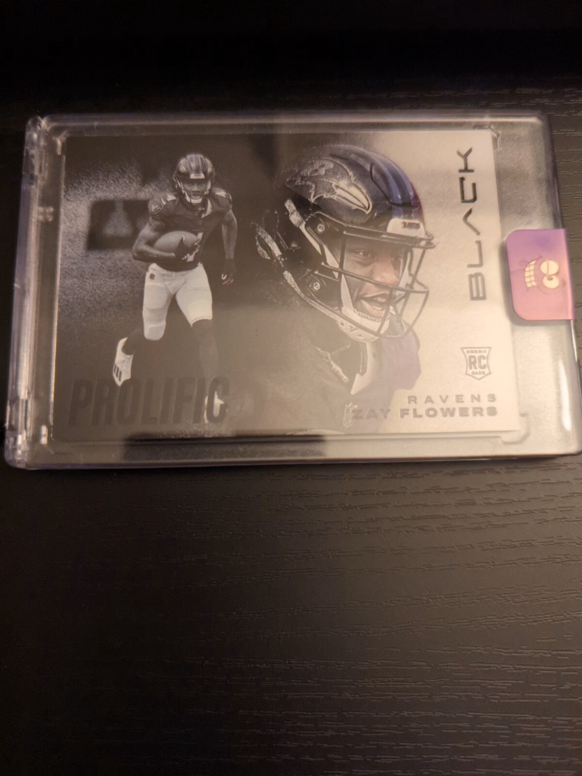 2023 Panini Black Zay Flowers Prolific RC SSP Case Hit