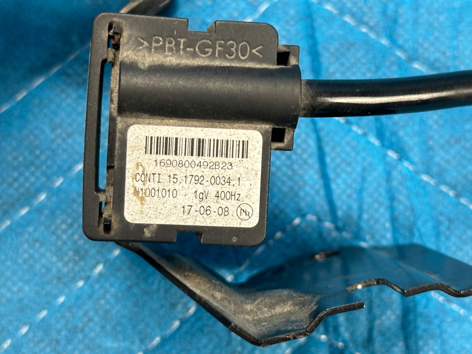 Bentley Contin Flying Spur Acceleration Sensor Passenger Side 29k 2006-2012 OEM