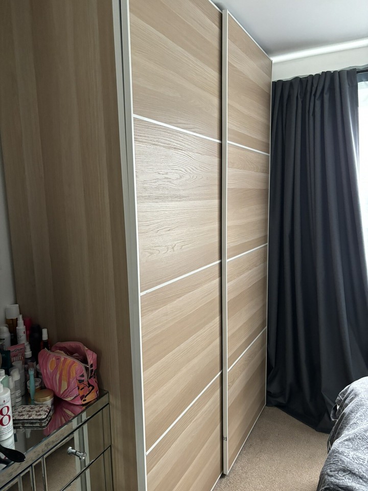IKEA PAX Wardrobe System With Sliding Doors eBay