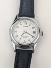 Vtg NEW OLD STOCK Lorus Silver Tone Quartz Watch 24mm Ladies Date V827-0400