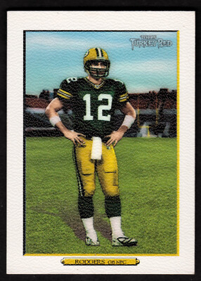 2006 Topps Turkey Red White #120 Aaron Rodgers PACKERS SECOND YEAR
