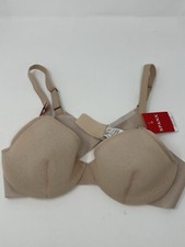NEW Spanx Sz L D-DD Champagne SheerFlex Fit To You Bra Unlined 30071R W2