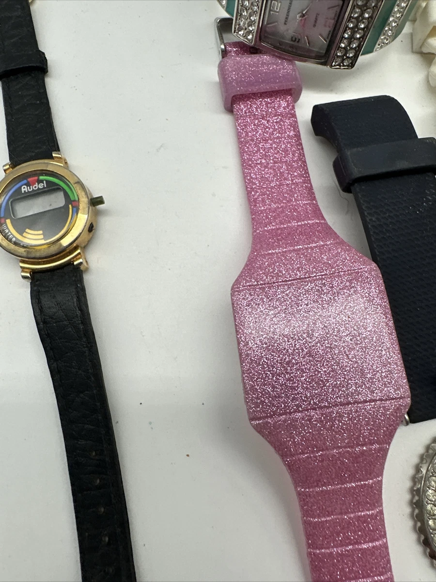 Lot Of Watches PARTS REPAIR CRAFTING men Women Puma Adidas