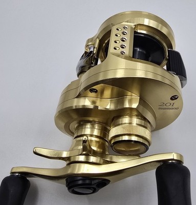 Shimano 21 Calcutta Conquest 201 Baitcast Reel Left Hand from