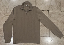 RIVER ISLAND Mens Beige Polo Sweater Sz-L