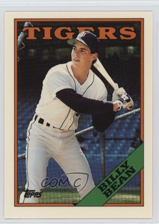 1988 Topps Collector's Edition (Tiffany) Billy Bean #267 Rookie RC bn5