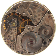 1908 ELGIN POCKET WATCH MOVEMENT 13074458 GRADE 290 16s 7j OL 