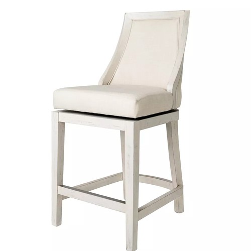 Maven Lane Vienna Counter Stool in White Oak Finish with Natural Color