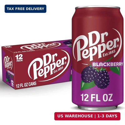 Dr. Pepper Blackberry 12oz 12pk