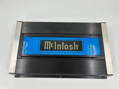 McIntosh MC431M 4 Channel Power Amplifier 4x100W Tested Working Rare