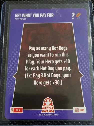 Bo Jackson Battle Arena - Get What You Pay For ? SSP -PL-3