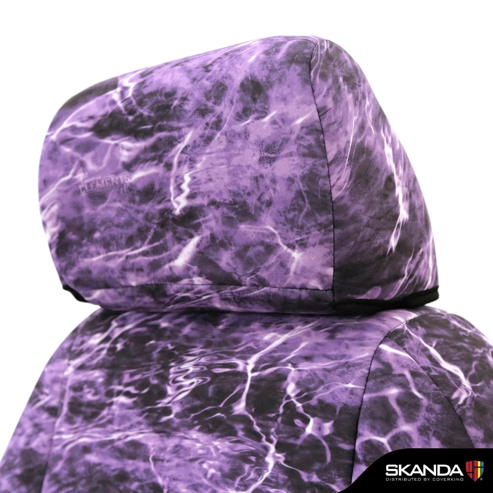 For Cadillac CTS 03-07 Mossy Oak 2nd Row Elements Tiggerfish Custom Seat Covers — 第 2/4 张图片