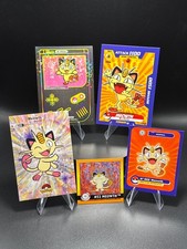 Pokemon Meowth Set of 5 - #52 Peru/NON-TCG Cards & Stickers