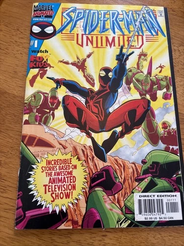 Spider-man Animated Unlimited #1 Marvel Comics , Vf