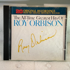 The All-Time Greatest Hits Of Roy Orbison Volume 1 2 1989 CD W/ Case, Tested