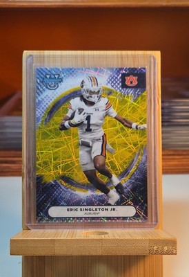 2025 Bowman's Best University - Eric Singleton Jr. #78 Yellow Lazer Refractor...