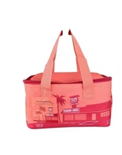 Trader Joes PEACH Mini Insulated Tote Lunch Bag NEW RELEASE LIMITED IN HAND 🍑